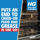 HG Professional Grade Oven Cleaner | Gel Brush | 250ml