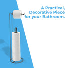 Blue Canyon Stainless Steel Toilet Roll Holder Grey