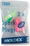 Moldex Disposable Ear Plugs "Spark Plugs" 200 Pair, {MOL7800}