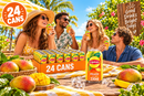 Lipton Peach Ice Tea | 330ml Can| 24 x 330ml Pack | Low calorie soft drink, 100% black tea extract.