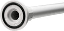 Croydex Croy Curt Rod 8.6' Wht Ad1020.22, White, 1100-2600Mm