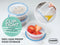 Addis Clip Tight Food Storage Containers 300 Ml Round Pack Of 3 Clear