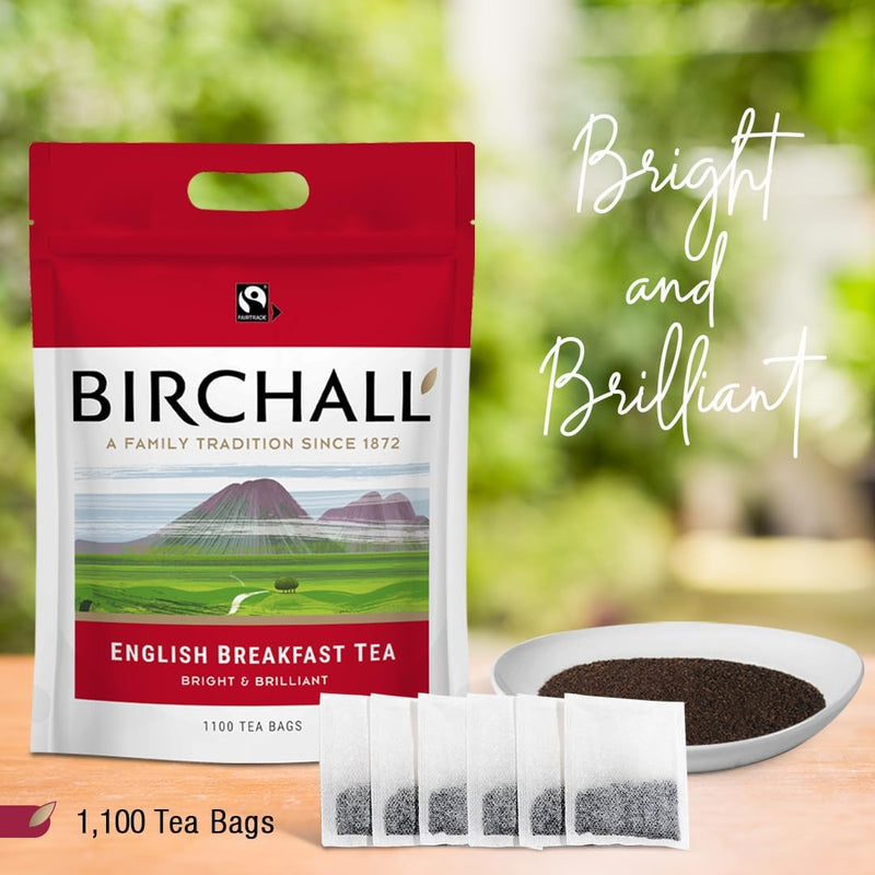 Birchall Premium Fairtrade English Breakfast Tea 1100's