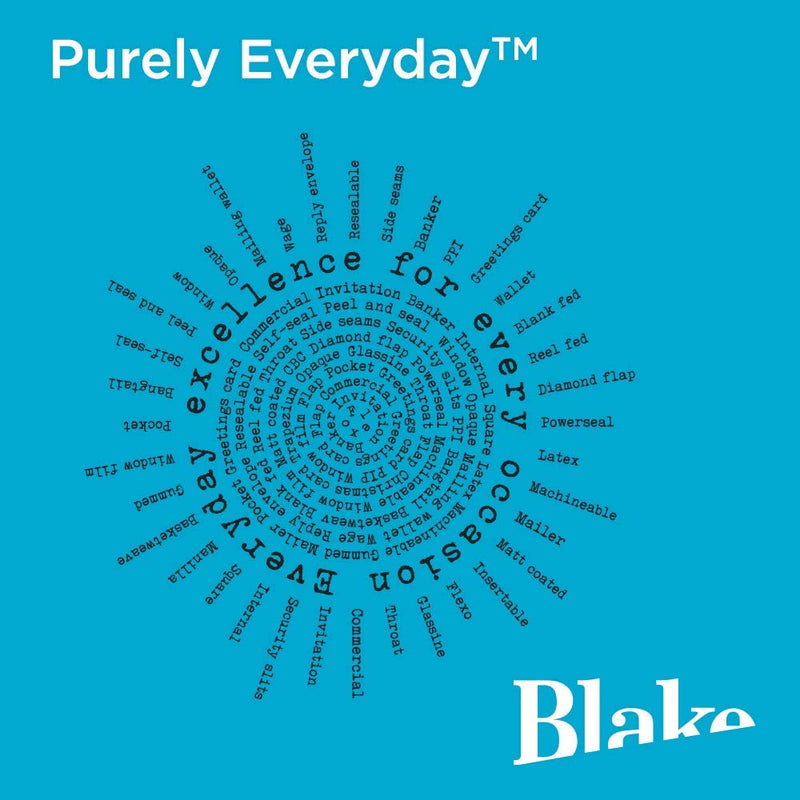 Blake Everyday Pocket Self Seal White C5 229×162mm 90gsm Envelopes (500)