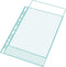 Exacompta Multi Punched Pocket Polypropylene A4 90 Micron Top Opening Clear (Pack 100) - 5900E