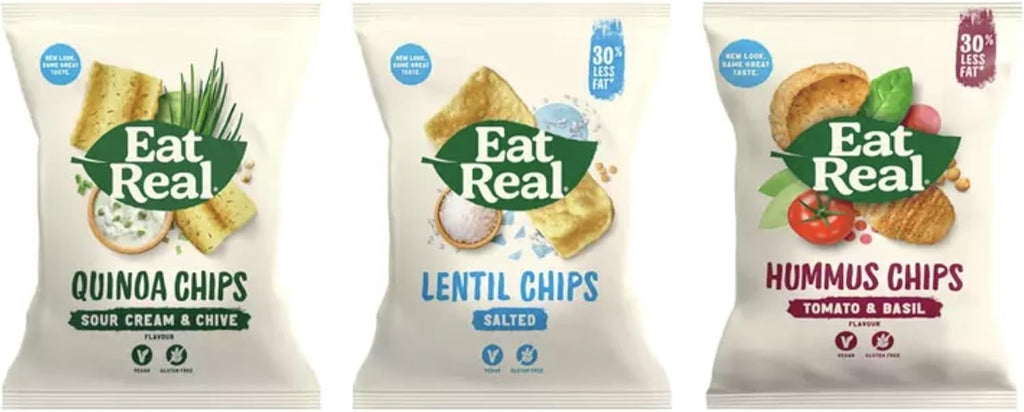 Eat Real Variety Snack Box | 3 Flavours | 21 Mixed Packs – UK Business ...