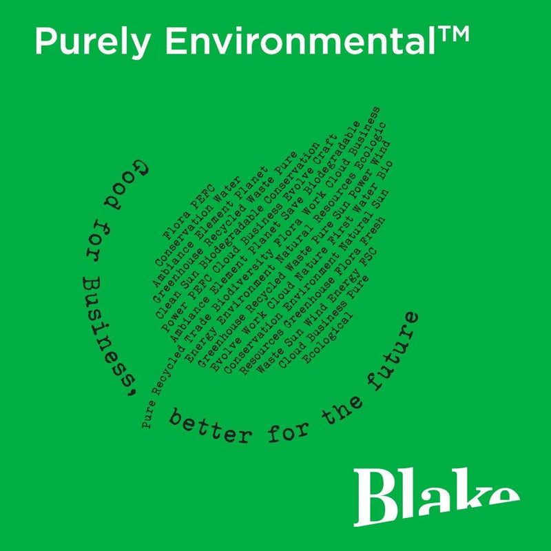 Blake Purely Environmental DL 110 x 220 mm 90 gsm Recycled Wallet Self Seal Envelopes (RE3258) Natural White - Pack of 50