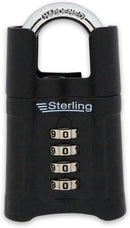 Sterling CPL155C Combination Padlock, Zinc Alloy, 9.5 cm*5.3 cm*2.8 cm