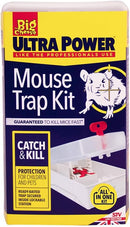The Big Cheese Ultra Power Ready-Baited Mouse Trap Kit, White