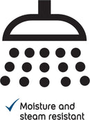 Dulux Easycare Bathroom Soft Sheen Paint - White Mist - 2.5L