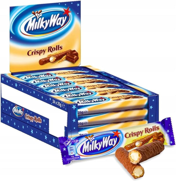 Milky Way Crispy Rolls 24 x 22.5g