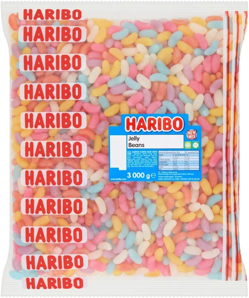 Haribo Jelly Beans Sweets Bag 3kg