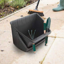 Addis 513825 Garden Leaf Lawn Cuttings Scoop Tool Bucket With Handle, Black, 41 X 30 X 33Cm