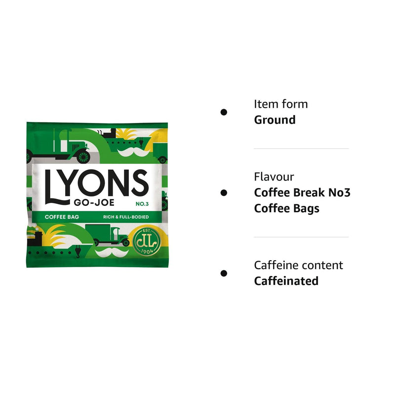 Lyons Go Joe Coffee Break Bags 10's