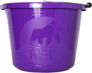 Red Gorilla Premium Builder's Bucket | 14 litre, 3 Gallon | 1 x Purple