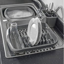 Addis 516468 Plate Dish Draining Rack, Soft Black, 33 X 39.5 X 6 Cm