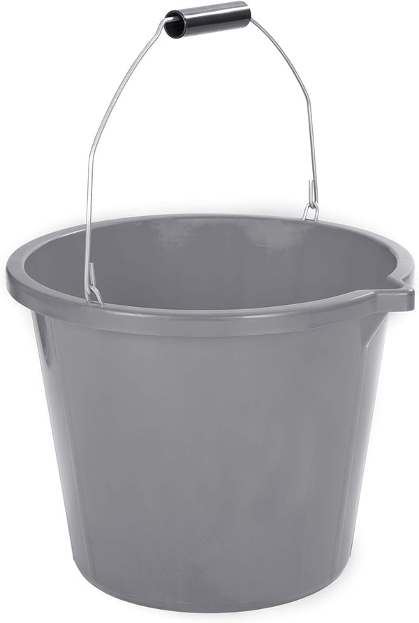 Wham Bam Grey Upcycled STRONG 10 Litre Bucket