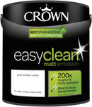 Crown Easyclean Matt Emulsion 2.5L Pure Brilliant White