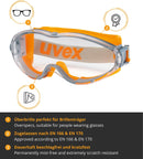 Uvex Ultrasonic Clear Goggles
