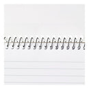 5 Star Spiral Shorthand Notebook Ruled 60gsm 160 Page 127x200mm Black/White (Pack of 10) 638671