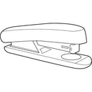 5 Star Half Strip Stapler Capacity 20 Sheets Plastic Top and Base Black 638841