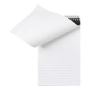 5 Star Spiral Shorthand Notebook Ruled 60gsm 300 Page 127x200mm Black/White (Pack of 5) 646964