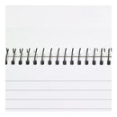 5 Star Spiral Shorthand Notebook Ruled 60gsm 300 Page 127x200mm Black/White (Pack of 5) 646964