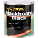 Rustins Blackboard Black Paint 1L