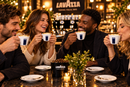 Lavazza Branded Cappuccino Cup & Saucer Set