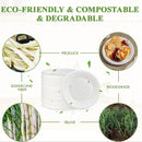 Belgravia Super Rigid 7 Inch Biodegradable Plate (Pack of 50) 3865