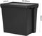 Wham Bam Black Recycled Storage Box 92 Litre