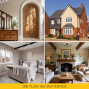 Everbuild All Purpose Ready Mixed Filler – Interior And Exterior Use – White – 600G