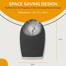 Blue Canyon Doctor Style Bathroom Scales 130Kg Max Capacity Black