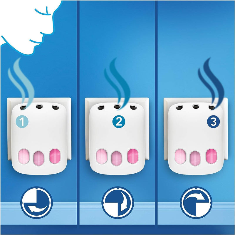 6 X PERFECT SCENTS 3VOLUTION PLUG IN REFILLS FOR AMBI PUR MACHINE