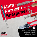 Multi-Sharp 3500 Multi-Purpose Diamond Tool Sharpener for Pruners, Secateurs, Loppers etc..