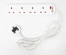 Daewoo 4 Gang 2 Metre Extension with Surge Protection