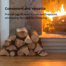 Green Olive British Kiln Dried Firewood Logs Net Bag 18L