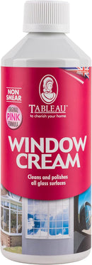 Tableau Window Cream, Cleans And Polishes All Glass Surfaces, 500ml
