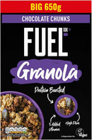 FUEL10K Protein Boosted Chocolate Chunky Granola | 1 x  650g Box