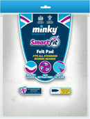 Minky Smartfit Felt Ironing Board Pad, White, 125 x 45cm