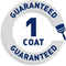 Dulux Once Satinwood Paint For Wood And Metal - Pure Brilliant White 750 Ml