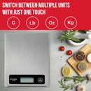 Casa & Casa Digital Kitchen Scales | Precise Graduation to 1g | Stainless Steel.