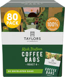 Taylors of Harrogate Rich Italian Coffee Bags Pack 80s