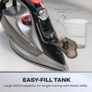 Daewoo Glide Steam Iron |  The Power Glide | 3000w | Black and Grey
