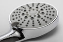 Croydex Amalfi Replacement Shower Head/Handset, Chrome Plated ABS Plastic