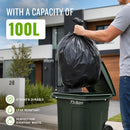 EcoBag Extra Strong | Heavy Duty Refuse Sacks |  100L Capacity | 33 Microns | 20 Pack Roll