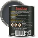 Sandtex 10 Year Multi Surface Satin Exterior Paint Anthracite 750ml