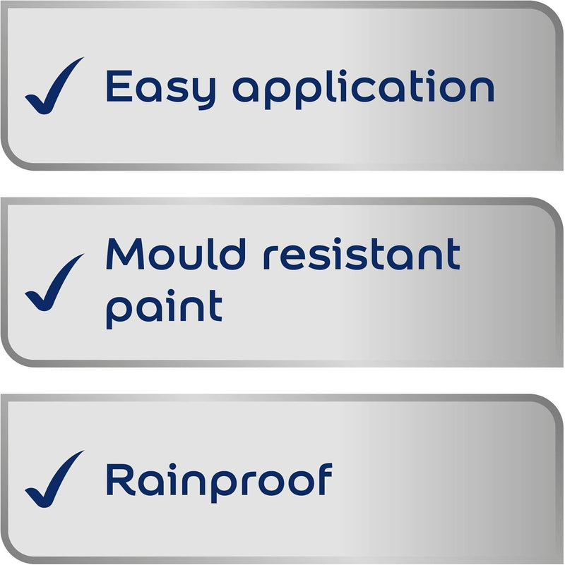 Dulux Weather Shield Exterior High Gloss Paint, 2.5 L - Oxford Blue