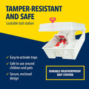 The Big Cheese Ultra Power Ready-Baited Rat Trap Kit | All-In-One Set | Reusable