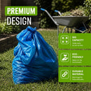 Ecobag - 6 Pack Blue Rubble Bags - 30L - 80 Microns
